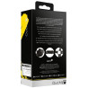Ouch! Xtreme Bâillon Boule avec Crochet nasal Gag Noise Noir